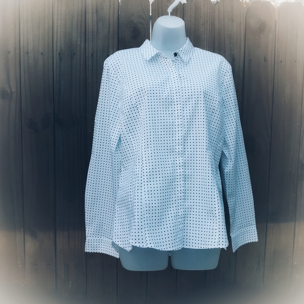 COMO Vintage Women's White  Shirt XL